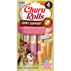 Churu Dog Rolls Joint Support Frango Com Salmao 4x12g Churu Dog Rolls Joint Support Frango Com Salmao 4x12g